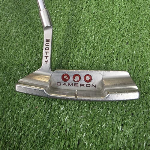 Scotty Cameron Studio Select Newport 2 Mid Slant Blade Putter RH 34"