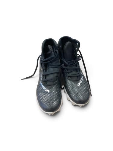 Used Under Armour Youth FB Cleats Black Youth 06.5 11846-S000110257