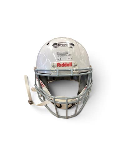 Used Riddell 2023 SPEED CLASSIC YOUTH HELMET FB Helmet White MD 11846-S000110250