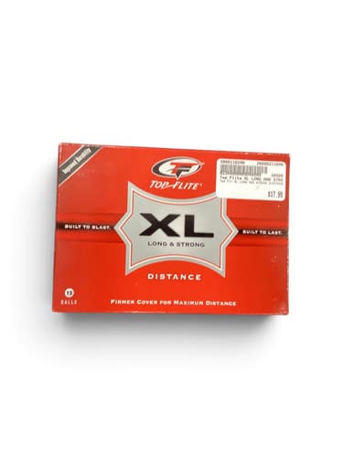 Used Top Flite XL LONG AND STRONG DISTANCE 12 Pack - Golf Balls 11846-S000110246