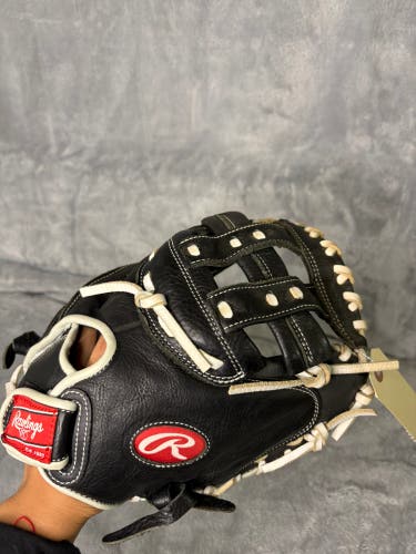Black Rawlings Storm RH Catcher's Softball Glove 32.5" (Used)