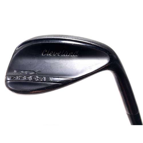 Cleveland RTX ZipCore Black Satin Sand Wedge SW 56* 10 Bounce Mid TT DG RH