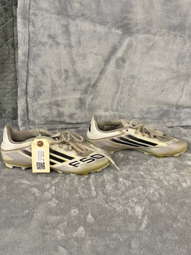 White Men's Size M 8.0 (W 9.0) Adidas F50 adizero Cleats Molded Cleats (Used)