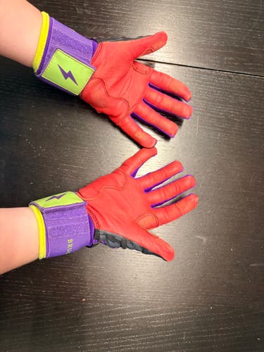 Youth Medium Batting Gloves (Lightly Used)