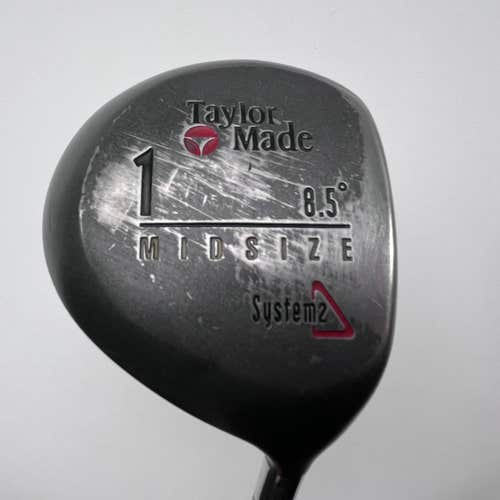 TaylorMade System 2 Midsize Driver 8.5* True Temper Dynamic Gold Stiff RH