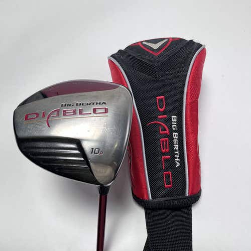 Callaway Diablo Edge Driver 10* Aldila DVS 65g Regular RH HC Midsize Grip