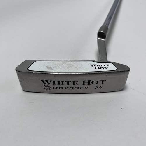 Odyssey White Hot 6 Putter 34.5" SuperStroke Fatso 5.0 Mens RH
