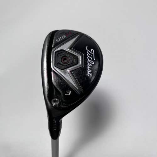 LEFTY Titleist 915 H 3 Hybrid 21* Motore Speeder HB 8.8 Tour Spec Stiff LH