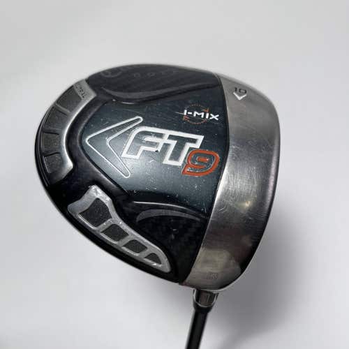 Callaway FT-9 Driver 10* Fujikura ZCOM T-45 Stiff Graphite Mens RH -1''