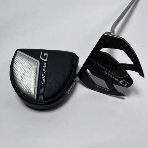 Ping Sigma G Wolverine T Putter 36" Black Dot Mens RH HC