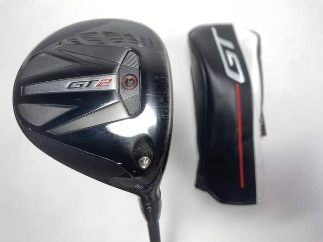 Titleist GT2 3 Fairway Wood 15* Project X HZRDUS 6.0 Black Gen 5 70g Stiff RH HC