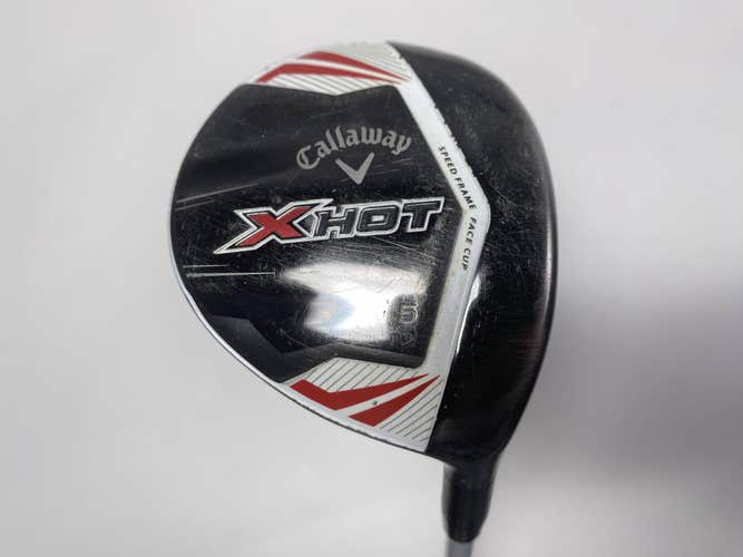 Callaway X Hot 19 5 Fairway Wood 18* Project X PXv Senior Graphite Mens RH