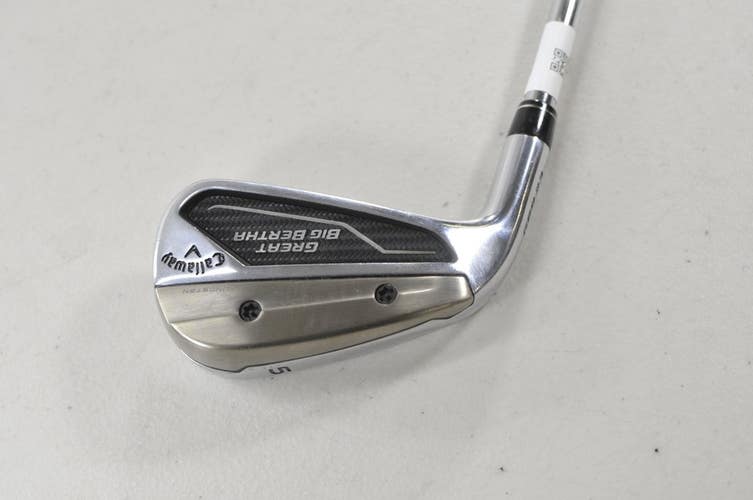 LEFT HAND Callaway Great Big Bertha 2023 Single 5 Iron Regular Flex Steel 226673
