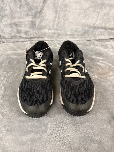 Black Men's Size M 6.5 (W 7.5) Adult New Balance Low Top Footwear Turf Cleats (Used)