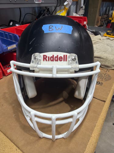 USED RIDDELL SPEED ADULT HELMET - MEDIUM - FLAT BLACK - REJECT