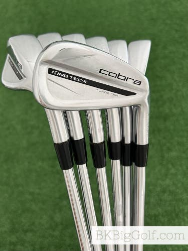 Cobra King Tec X 25 Forged Iron Set 4-P / KBS Tour 120 Stiff