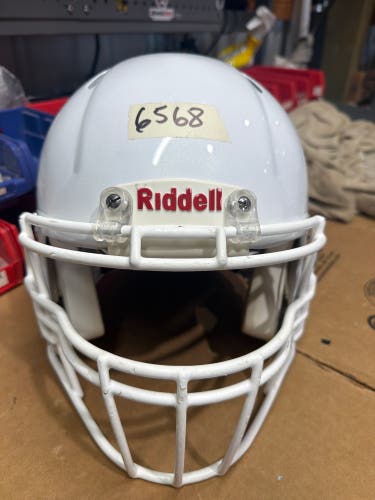 USED RIDDELL SPEED ADULT HELMET - MEDIUM - WHITE - REJECT