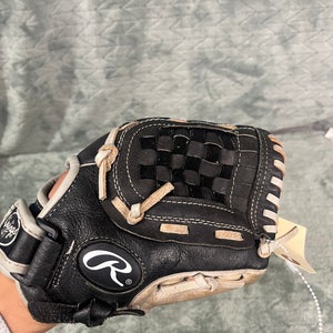 Black Rawlings The Mark of a Pro RH Pitcher's Baseball Glove 10.5" (Used)
