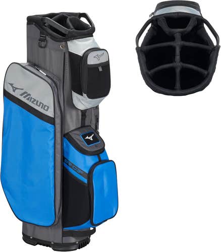 NEW 2026 Mizuno BR-D3C Brilliant Blue/Grey Cart Golf Bag