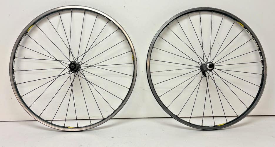 Mavic Cross Link 28-Spoke Gray Aluminum 26" QR Mountain Bike Wheelset