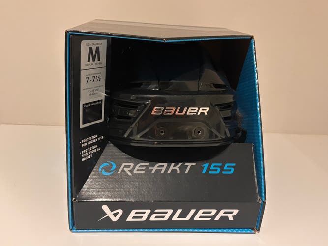 (Almost New) Bauer 155 Re-Akt Helmet (Black)