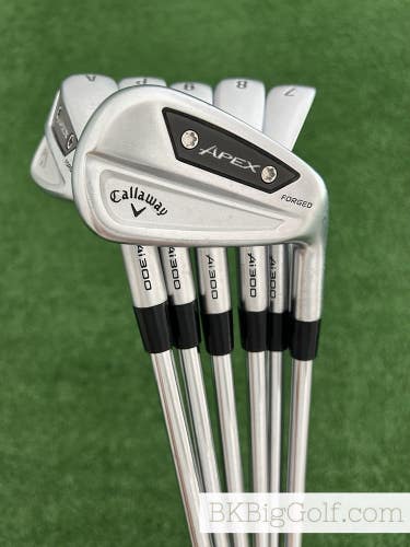 Callaway Apex Ai300 24 Forged Iron Set 6-A / Project X 6.0 Stiff