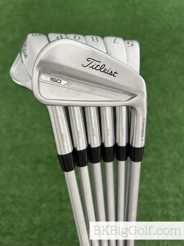 Titleist T150 23 Forged Iron Set 5-48 / Project X IO 5.5 (Firm) Stiff