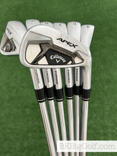 Callaway Apex 21 Forged Iron Set 4-P / True Temper Elevate 105 Stiff