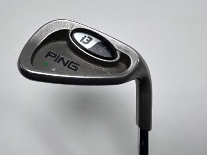 Ping i3 + Pitching Wedge PW Green Dot 2* Up Wedge Steel Mens RH