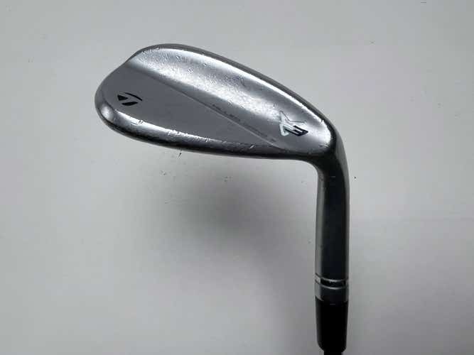 TaylorMade Milled Grind 3 Raw Chrome Lob Wedge 60* 10SB DG S200 Stiff RH