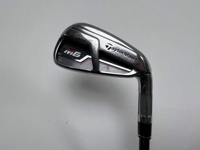 TaylorMade M6 Single 6 Iron Fujikura Atmos Red 6R Regular Graphite Mens RH