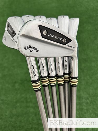 Callaway Apex Ai150 24 Forged Iron Set 4-P / SteelFiber i95 Stiff Graphite