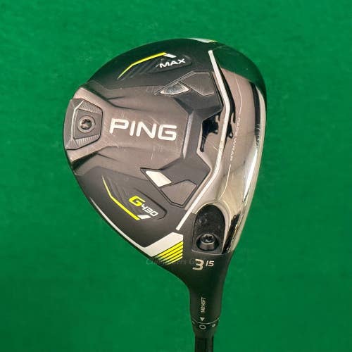 Ping G430 MAX 15 Fairway Wood 3 Fujikura Vista Pro 45-R2 Graphite Seniors w/HC