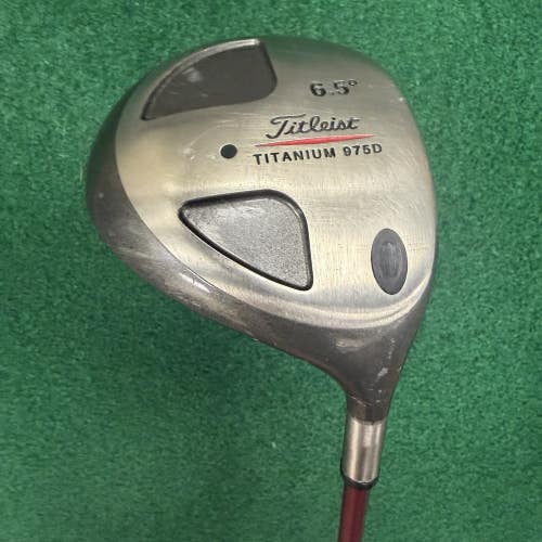Titleist 975D Titanium Driver 6.5 Men's Right Hand Stiff Flex Graphite Shaft