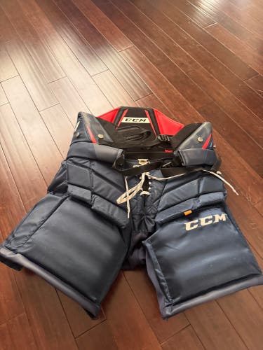 Senior Small CCM Pro Hockey Goalie Pants (Used)