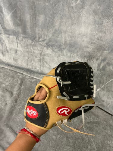 Brown Rawlings Players Series RH Softball Glove 10" (Used)