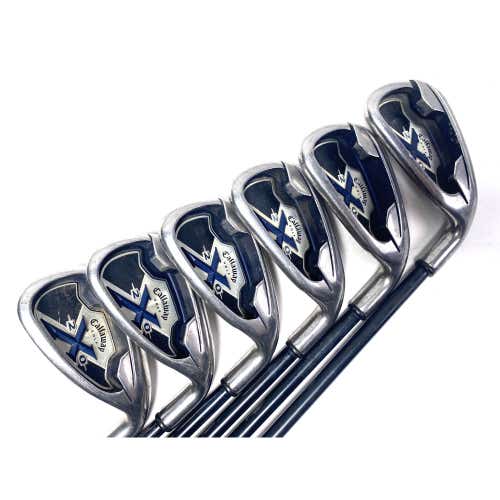 Callaway X-20 Iron Set 5-PW 75g Senior Graphite Mens RH