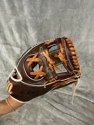 Brown Marucci Krewe RH Infield Baseball Glove 11" (Used)