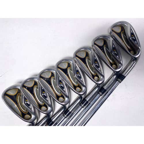 TaylorMade R7 Iron Set 5-PW+AW T-Step 90 Regular Steel Mens RH