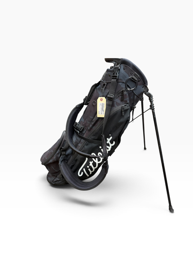 USED TITLEIST PLAYER 4 BLACK CAMO GOLF STAND BAG 11835-S000212507