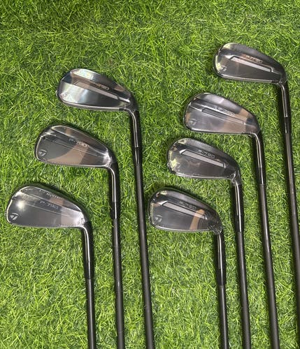 TaylorMade P790 Shadowfall Iron Set Right Handed Iron Set Stiff Flex (New)