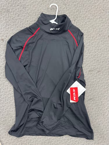Senior CCM (New) LS Neck Protection Shirt