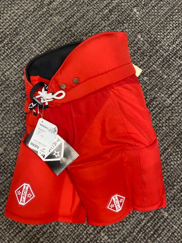 Red Junior XL Tackla TP5000 Hockey Pants (New)