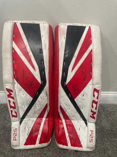 30" CCM Premier P2.5 Goalie Leg Pads (Used)