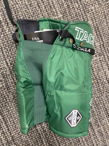 Green Junior XS Tackla 700 Hockey Pants (New)