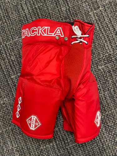 Red Junior XL Tackla 700 Hockey Pants (New)