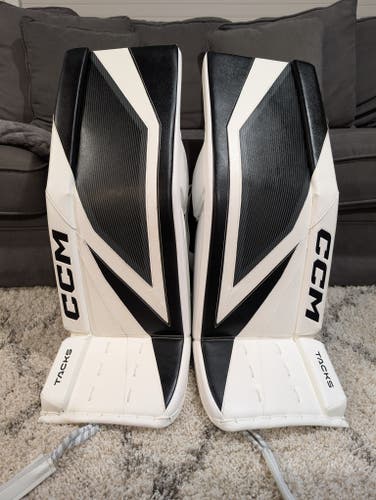 34+1 CCM Tacks Goalie Leg Pads (Very Lightly Used)