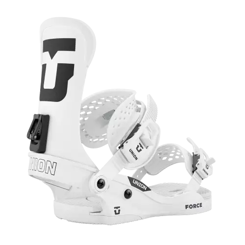 (New In Box) Small Union Force Classic Mens Snowboard Bindings White