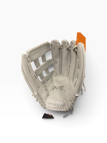 Used Miken PRO150-WW BB/SB Glove RH Throw White 15" 11835-S000212444