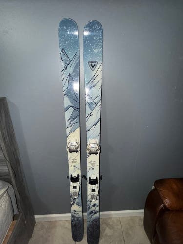 Unisex 2023 Rossignol Black Ops 176 cm All Mountain Skis With Bindings Max Din 13 (Used)
